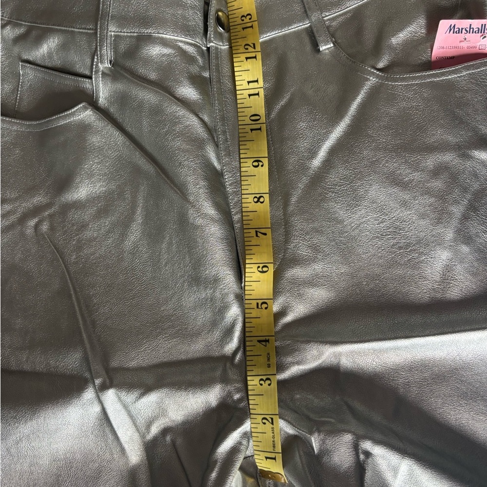 NWT Silver Straight Leg Women's pants Sz L - Picture 5 of 7